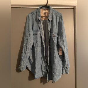Pilcro Jean chambray shirt